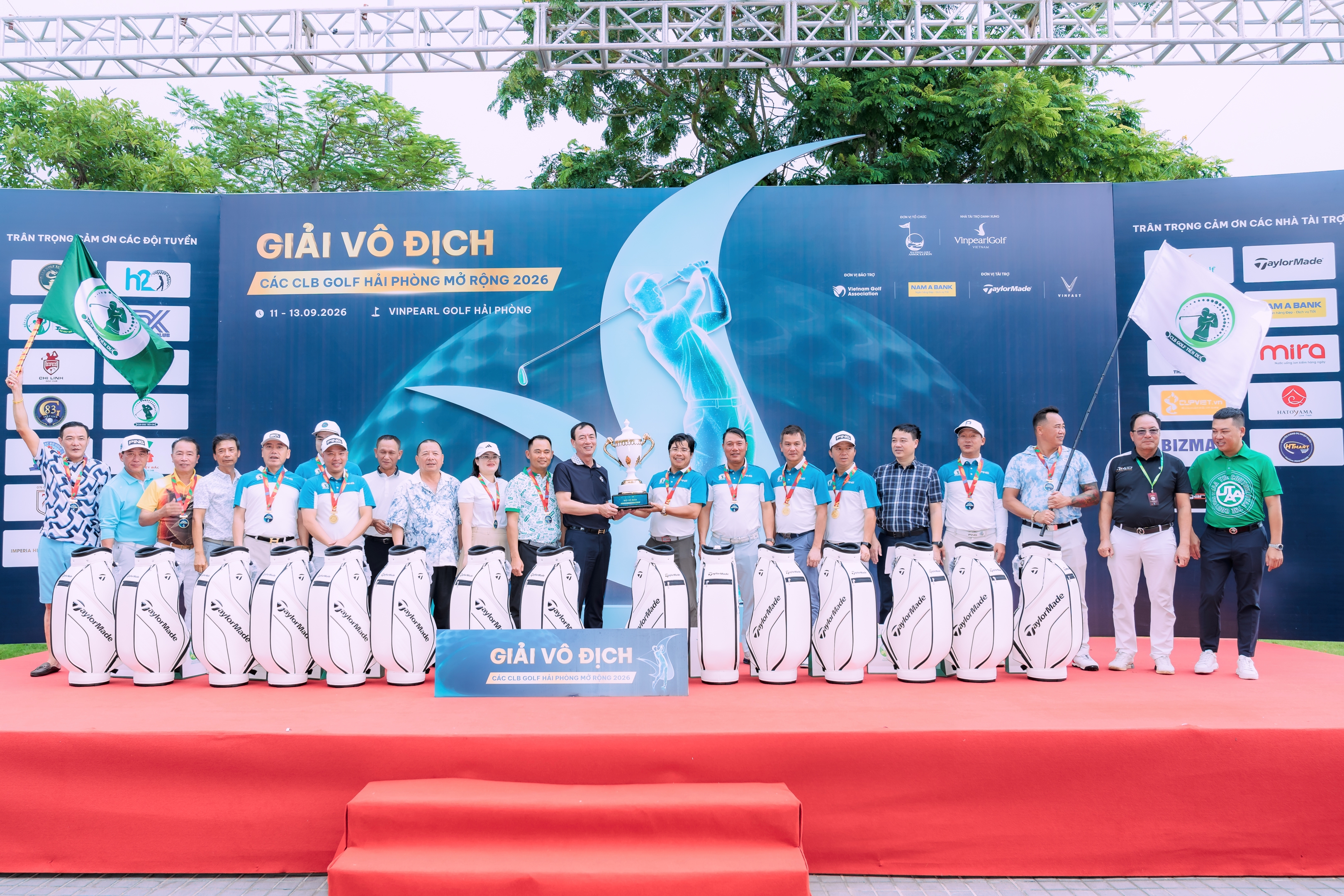 CLB GOLF TIÊN DU ĐĂNG QUANG TẠI GIẢI VÔ ĐỊCH CÁC CLB GOLF HẢI PHÒNG MỞ RỘNG 2026